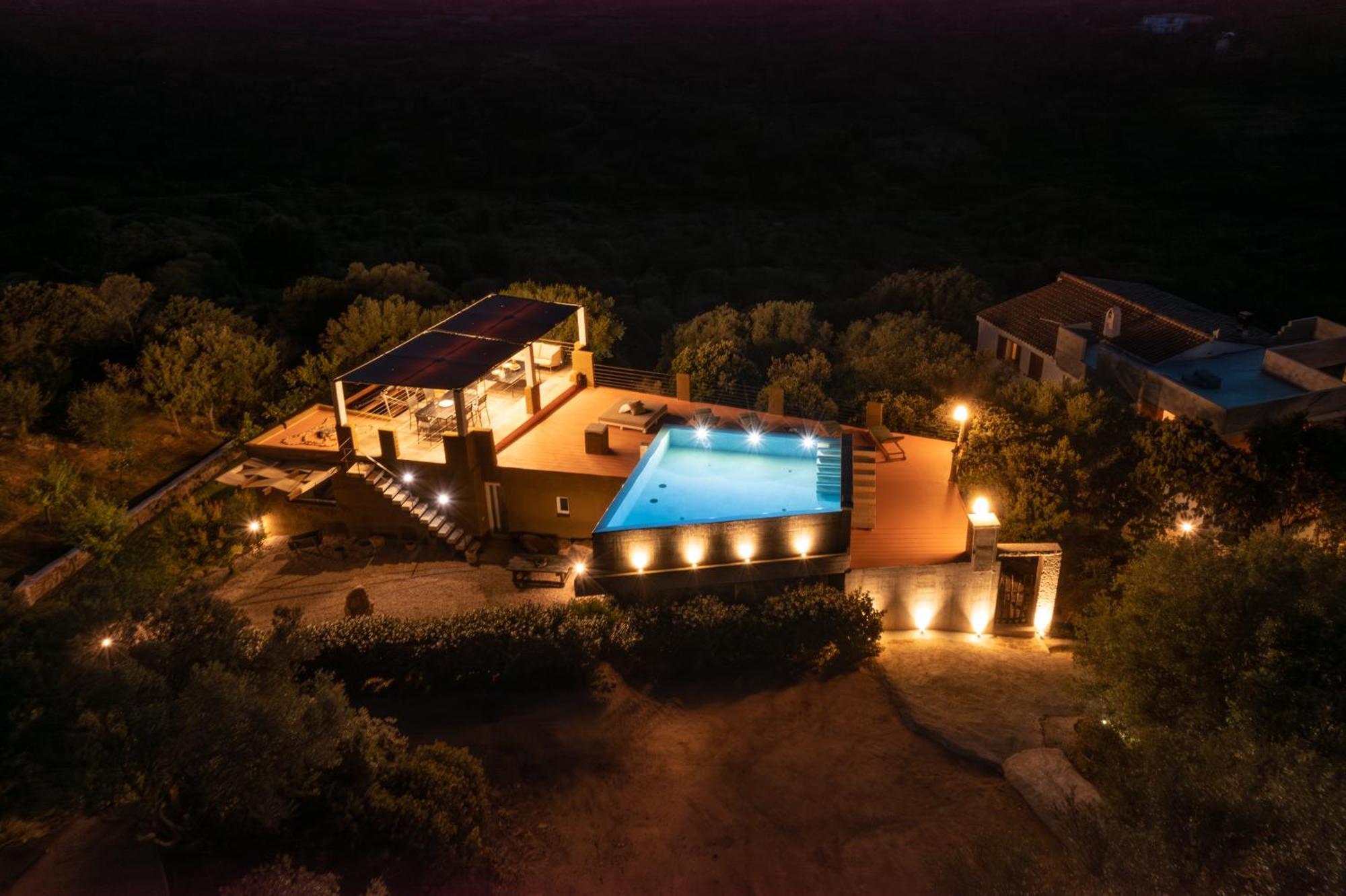 Villa Tre Nibbari San Pantaleo Exterior photo